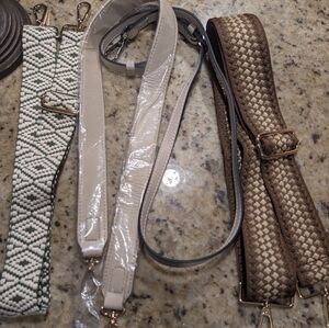 Stylish Bag Replacement Straps Neutral Tones Shoulder Crossbody Guitar